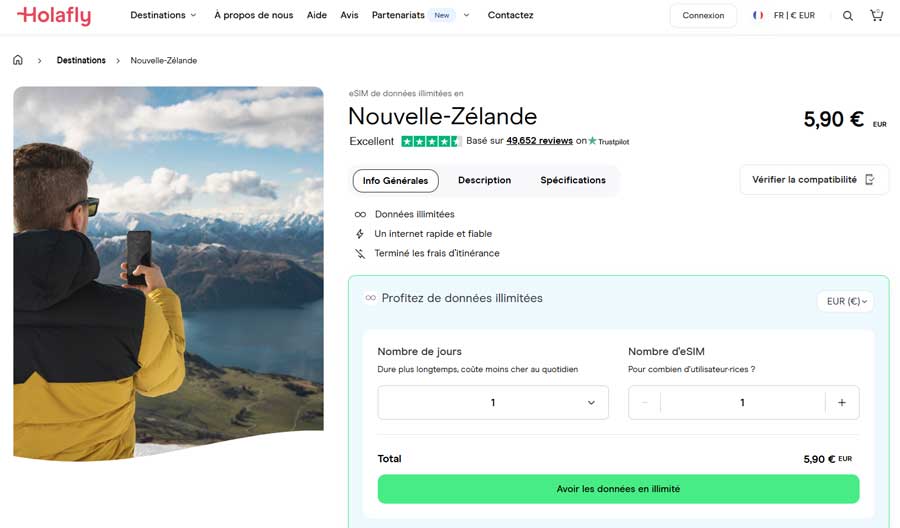 tarif-esim-holafly-nouvelle-zelande